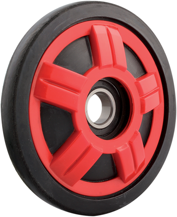 KIMPEX Idler Wheel with Bearing 6004-2RS - Red - Group 17 - 141 mm OD x 20 mm ID 298973