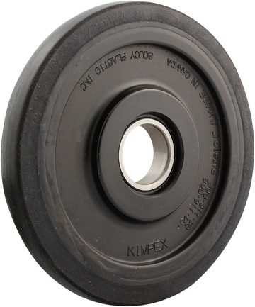 KIMPEX Idler Wheel with Bearing 6005RS - Black - 130 mm OD x 25 mm ID 298936