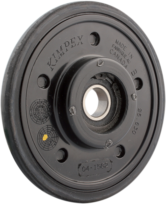 KIMPEX Thin Idler Wheel with Bearing 6004-2RS - Black - Group 2 - 5.63" OD x 20 mm ID 298945