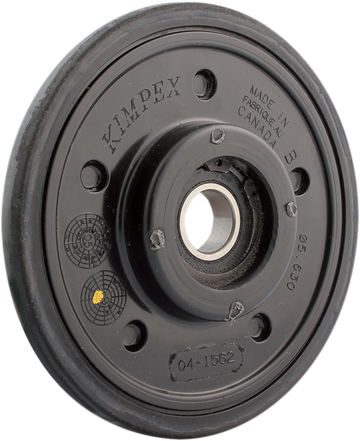 KIMPEX Thin Idler Wheel with Bearing 6004-2RS - Black - Group 2 - 5.63" OD x 20 mm ID 298945