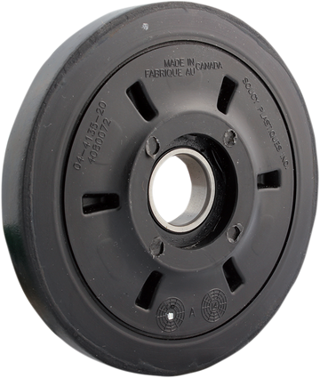 KIMPEX Idler Wheel with Bearing 6004-2RS - Black - 135 mm OD x 25 mm ID 298991