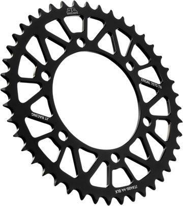 JT SPROCKETS Rear Sprocket - Kawasaki/Yamaha - Black - 44-Tooth JTA486.44BLK by JT Rear Sprockets   Aluminum/Alloy