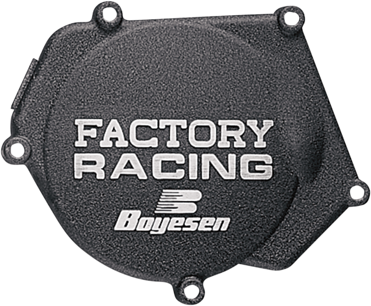 BOYESEN Ignition Cover - Black - Kawasaki KX250 SC12B