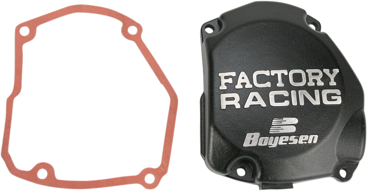 BOYESEN Ignition Cover - Black - Suzuki RM125 SC-21CB