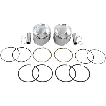 WISECO Piston Kit - +0.080" - Big Twin K1612