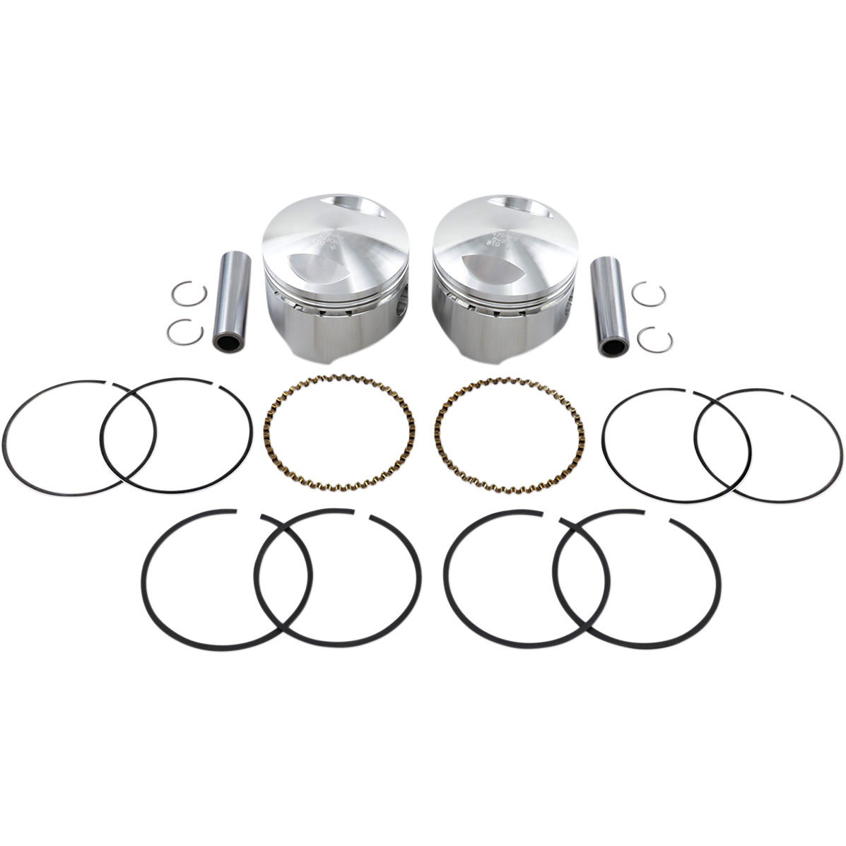 WISECO Piston Kit - Standard - 80" Big Twin 1340 cc K1613