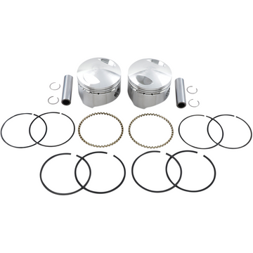 WISECO Piston Kit - +0.010" - 80" Big Twin 1340 cc K1614