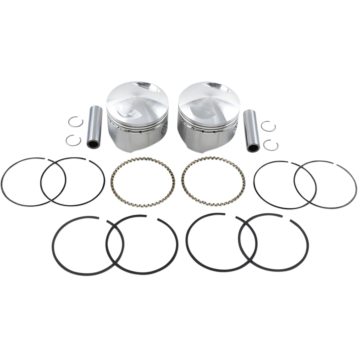 WISECO Piston Kit - +0.020" - 80" Big Twin 1340 cc K1615