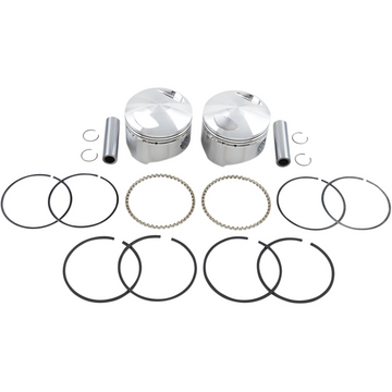 WISECO Piston Kit - +0.030" - 80" Big Twin 1340 cc K1616