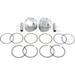 WISECO Piston Kit - +0.010" - High Compression - Big Twin 1340 cc 80" K1624