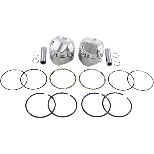 Wiseco Piston Kit - +0.020" - High Compression - Big Twin 1340 cc 80" K1625