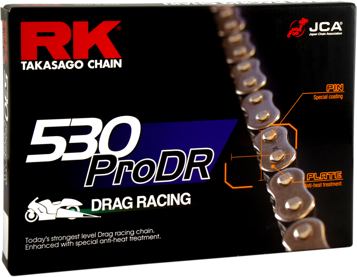 RK 530 ProDR - Drag Racing Chain - 140 Links 530PRODR-140