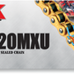 RK 520 MXU - Sealed Racing UW-Ring Chain - 110 Links GB520MXU-110