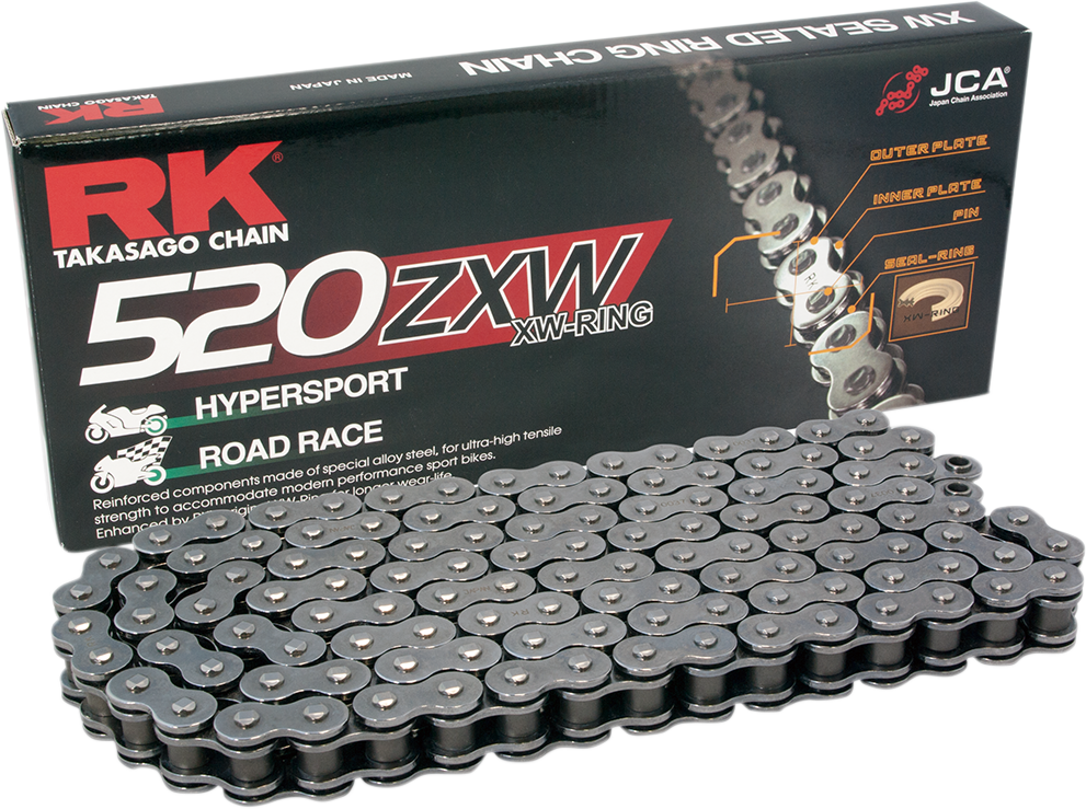 RK 520 ZXW - Drive Chain - 120 Links - Gold GB520ZXW-120