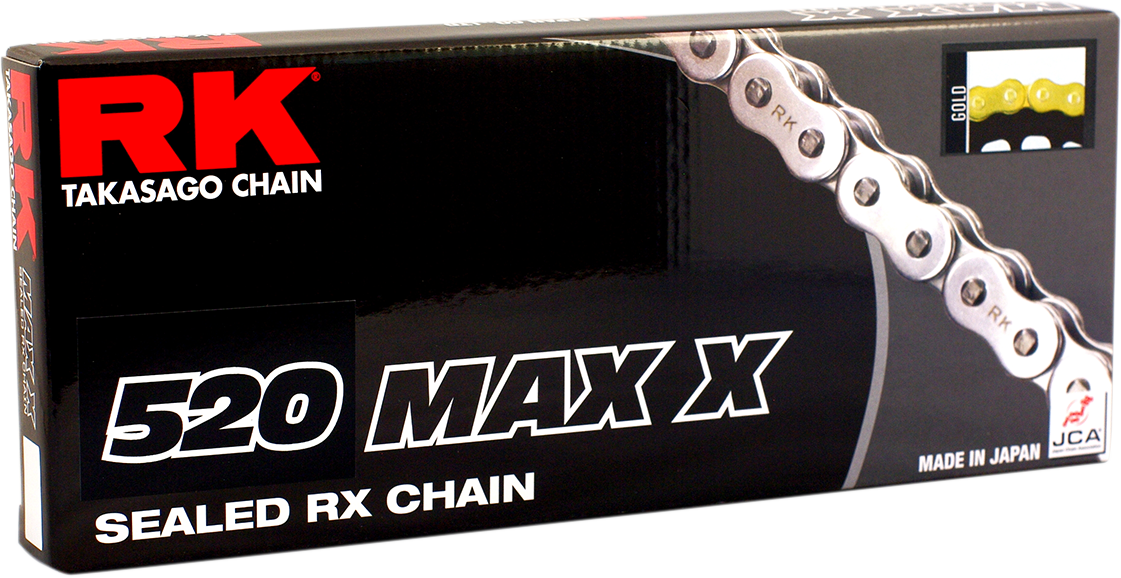 RK 520 Max-O - Connecting Link - Clip - Gold 520MAXO-CL-G