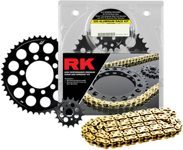 RK Aluminum Race Chain and Sprocket Kit - Yamaha YZF-R1 -'09-'14 4107-098DG