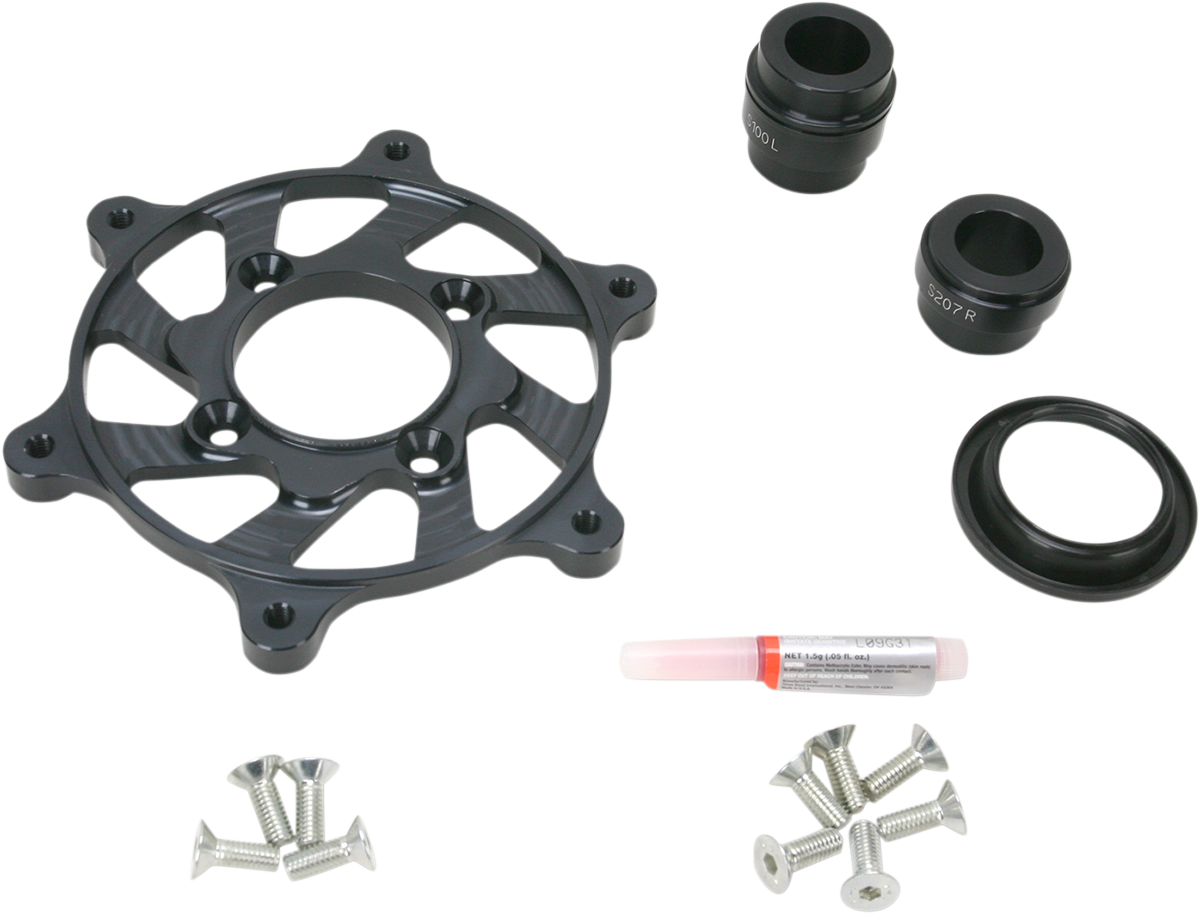 EXCEL Carrier Ring Set - Pro Series - Front - Black 2FC-4071