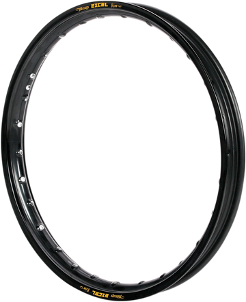 EXCEL Rim - Takasago - Front - 28 Hole - Black - 17x1.4 EBK406