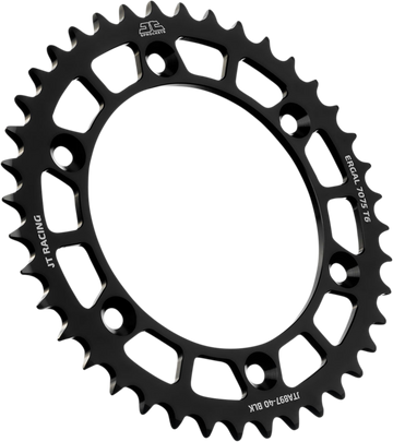 JT SPROCKETS Rear Sprocket - Black - 40-Tooth JTA897.40BLK by JT Rear Sprockets   Aluminum/Alloy