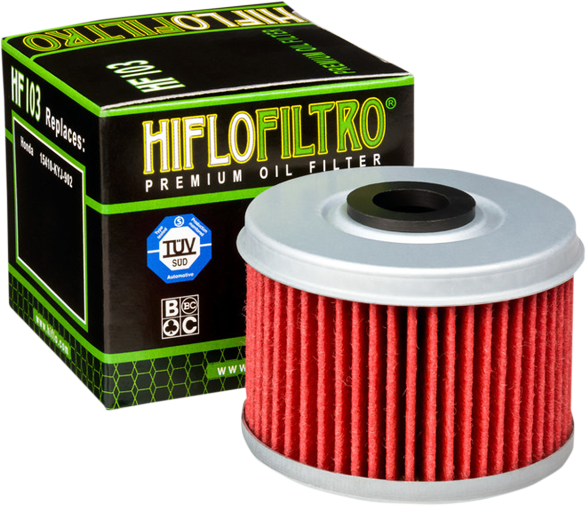 HIFLOFILTRO Oil Filter - Honda HF103