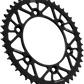 JT SPROCKETS Rear Sprocket - Black - 47-Tooth JTA897.47BLK by JT Rear Sprockets   Aluminum/Alloy