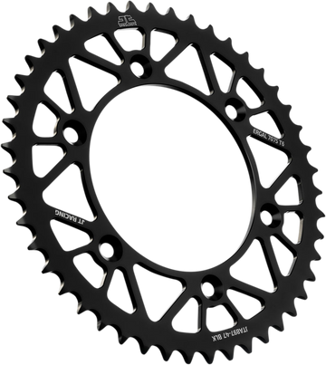 JT SPROCKETS Rear Sprocket - Black - 47-Tooth JTA897.47BLK by JT Rear Sprockets   Aluminum/Alloy