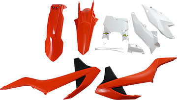 CYCRA 5 Piece Replica Body Kit - OEM '18 Orange/White/Black - KTM 1CYC-9417-00