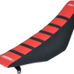 SDG 6-Ribbed Seat Cover - Black Ribs/Red Top/Black Sides 95947KRK