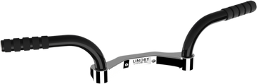 LINDBY Adjustable Footrest - Black/Chrome - FLH '14-'23 282000