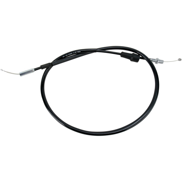 Motion Pro Black Vinyl Throttle Cable - Pull - +2