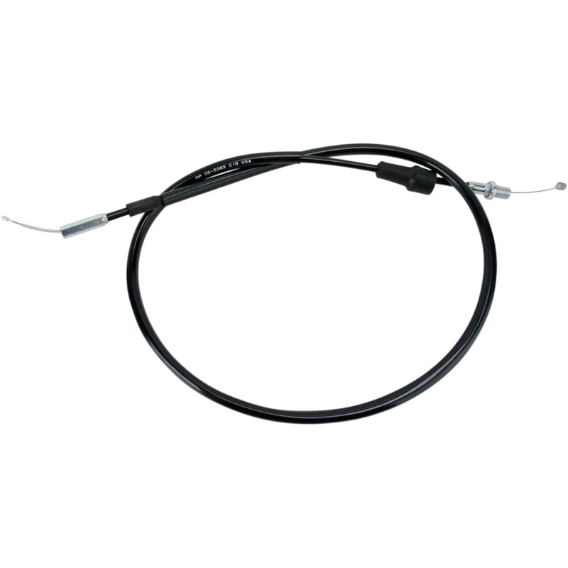 Motion Pro Black Vinyl Throttle Cable - Pull - +2" - Yamaha 05-0383
