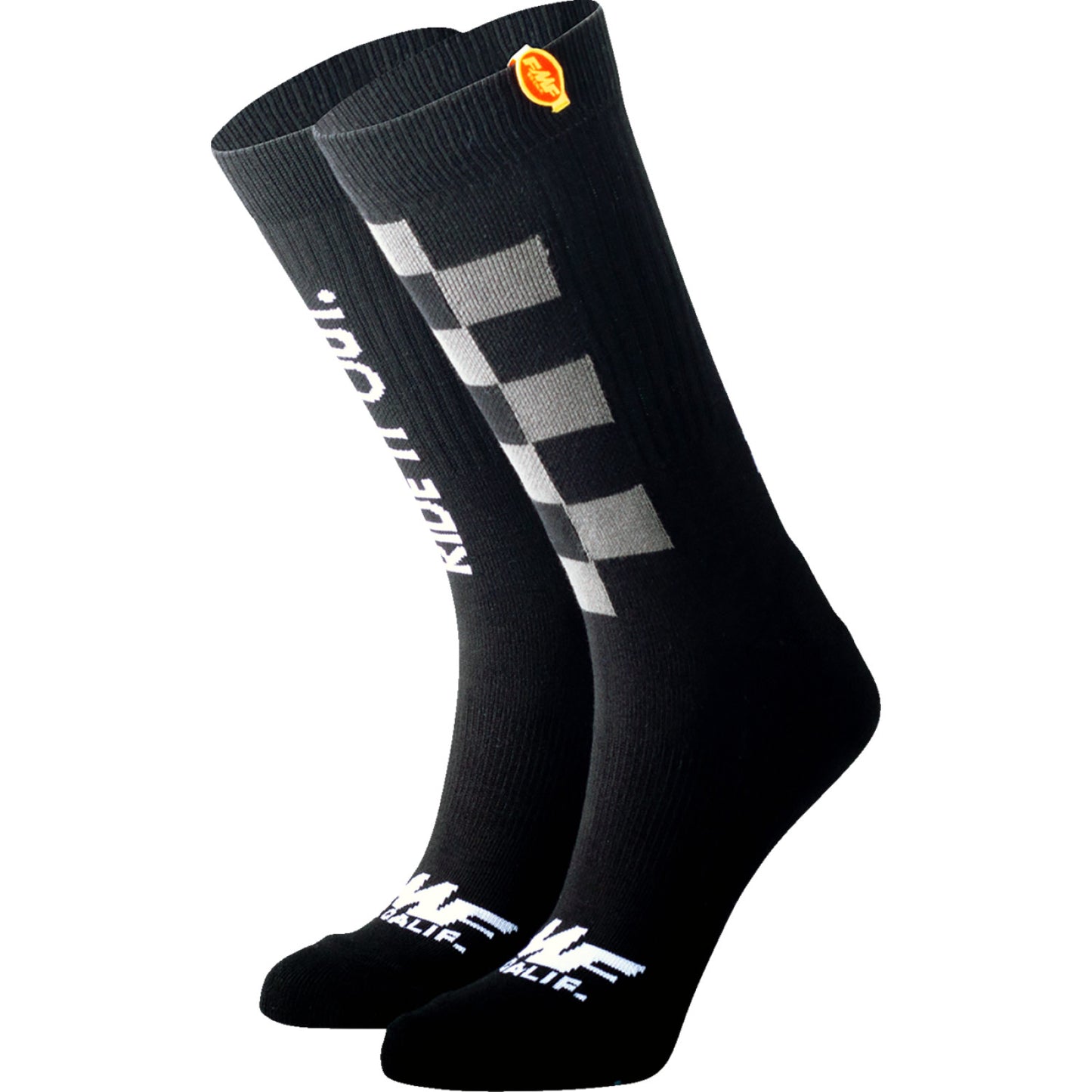 FMF Ride It Out Socks - Black - One Size SP22194901