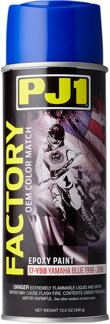 PJ1/VHT Factory Match Paint - Yamaha Blue '98-'06 - 12 oz. net wt. - Aerosol 17-YB8