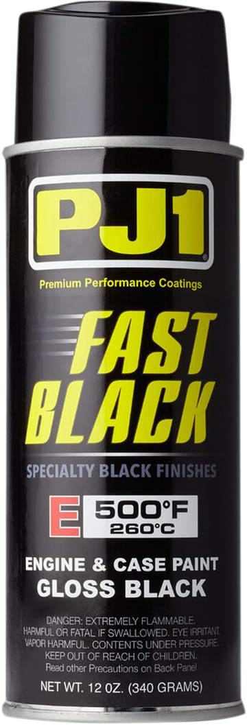 PJ1/VHT Engine Paint - Gloss Black - 12 oz. net wt. - Aerosol 16-ENG