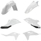 Acerbis Standard Replacement Body Kit - White/Black 2872801035