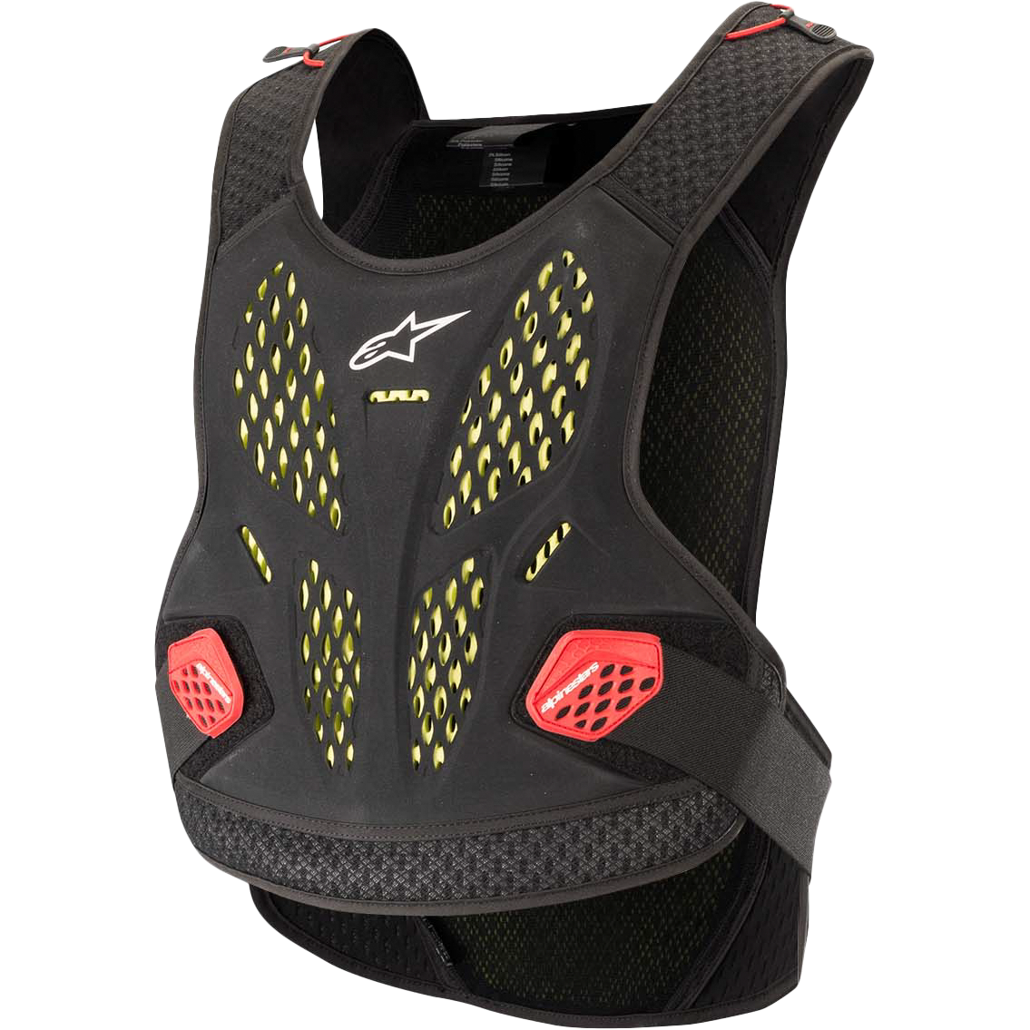 ALPINESTARS SEQUENCE CHEST PROTECTOR BLACK/RED MD/LG by WPS