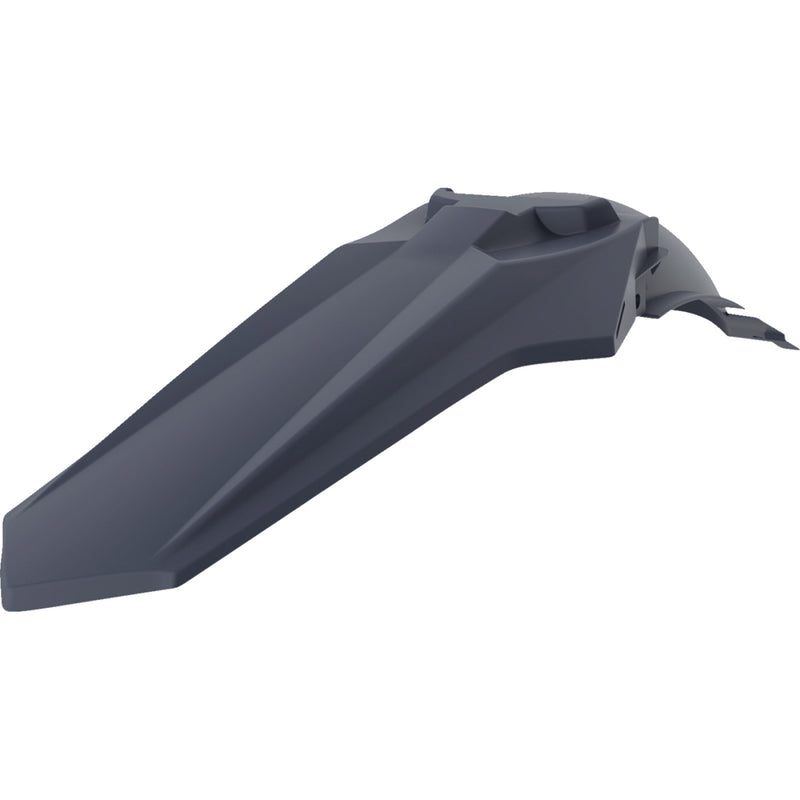 POLISPORT Fender - Rear - Restyle - Gray - RM 125/250 8596200003 by Polisport