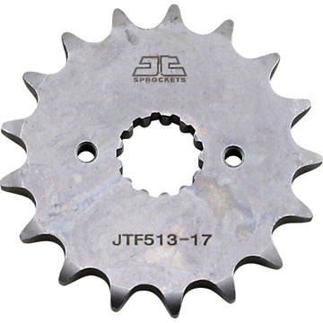 JT SPROCKETS Counter Shaft Sprocket - 17-Tooth JTF513.17 by JT Countershaft Sprockets   Steel