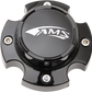 AMS Center Cap - Replacement/Wheel - Roll'n 104 - Black Gloss BNA-8AB