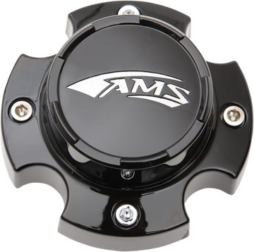 AMS Center Cap - Replacement/Wheel - Roll'n 104 - Black Gloss BNA-8AB