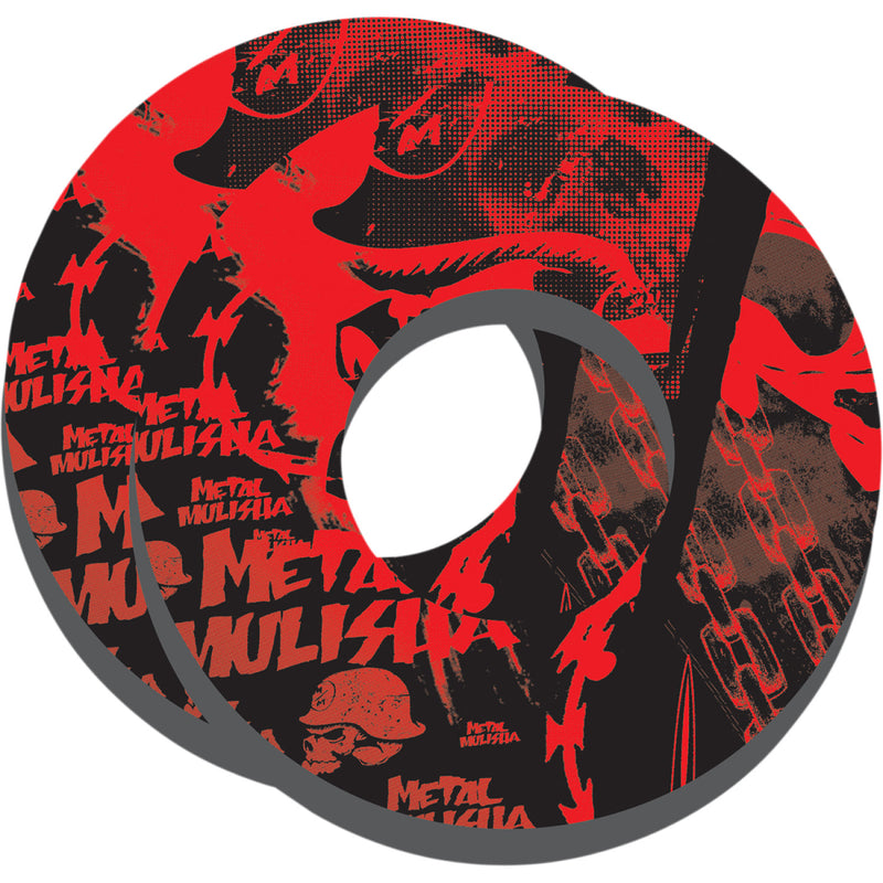FACTORY EFFEX Grip Donuts - Metal Mulisha Red/Black 14-67952