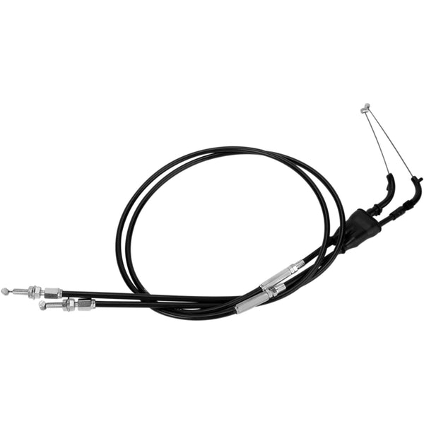 Motion Pro Black Vinyl Throttle Cable - Push/Pull - Kawasaki 03-0358