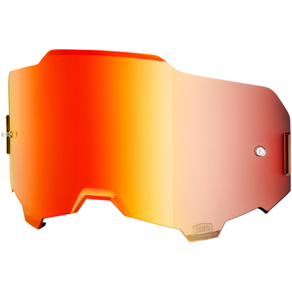 100% Armega Injected Mirror Red Lens