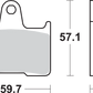 SBS Brake Pads - 715LS 715LS