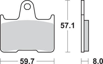 SBS Brake Pads - 715LS 715LS