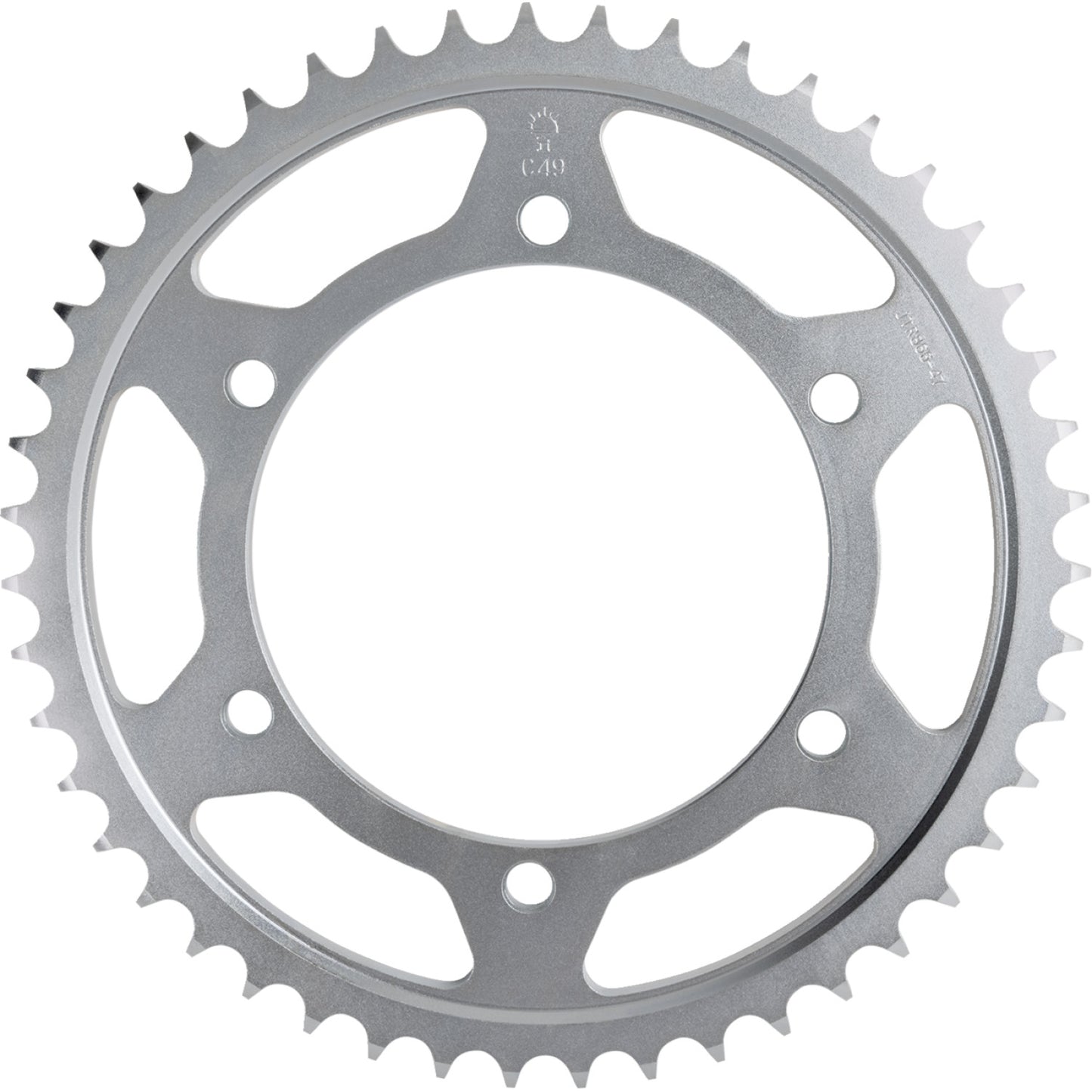 JT SPROCKETS Rear Sprocket - 47 Tooth - Yamaha JTR866.47 by JT Rear Sprockets   Steel Type