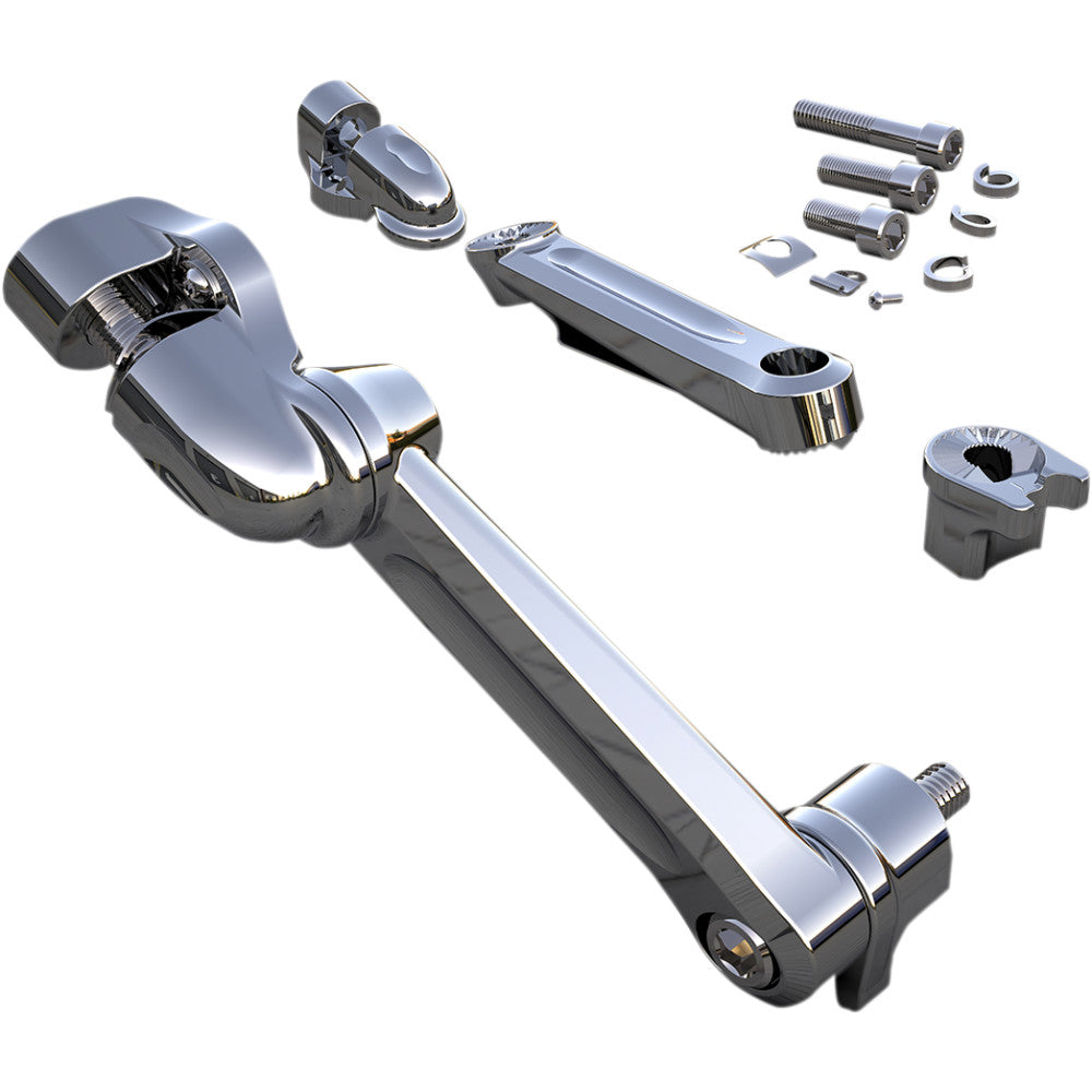 CIRO Adjustable Passenger Peg Mount - Chrome 60200