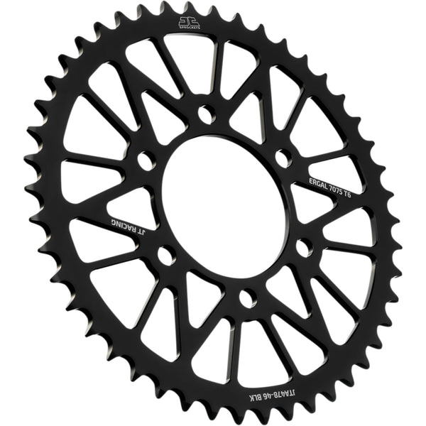 JT Sprockets Rear Sprocket - Kawasaki - Black - 46-Tooth JTA478.46BLK