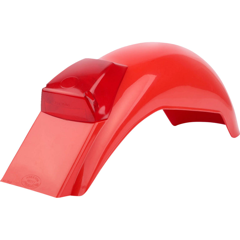 POLISPORT Fender - Rear - Enduro - Red 8555700007 by Polisport