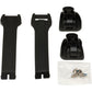 Moose Racing Strap/Buckle Kit - Black 3430-0841